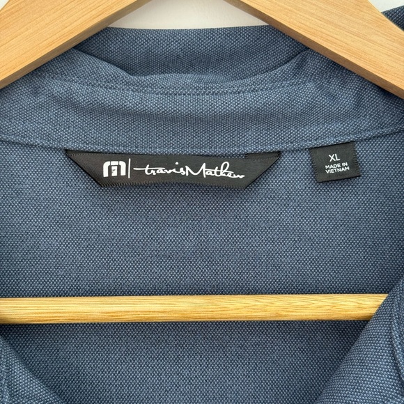 Travis Mathew Men's Blue Golf Shirt | Size XL | FM Championship - Picture 5 of 7